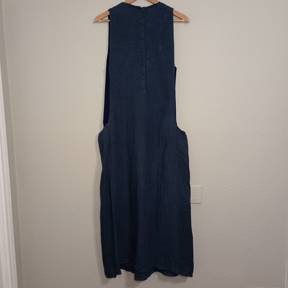 TRANSIT par-such lagenlook linen maxi Dress - Picture 3 of 9